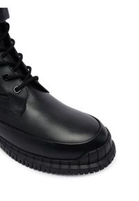Love Moschino - LOVE MOSCHINO Trzewiki JA24053G1PIN100A Czarny. Kolor: czarny. Materiał: skóra #5