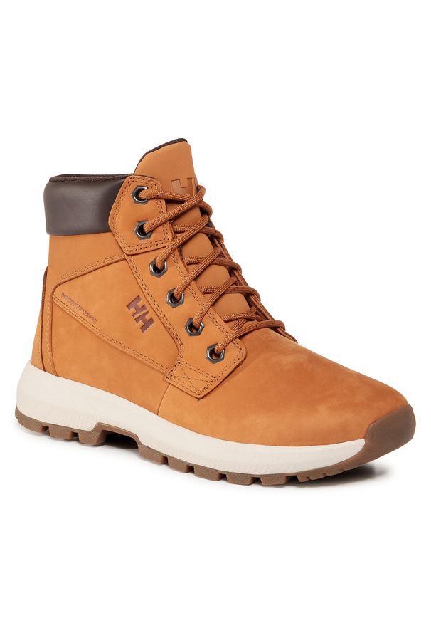 Trapery Helly Hansen Bowstring 11614_726 Honey Wheat/Cream/Sperry Gum. Kolor: brązowy. Materiał: nubuk, skóra