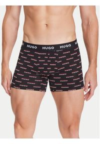 Hugo - HUGO Komplet 3 par bokserek 50532559 Kolorowy. Materiał: bawełna. Wzór: kolorowy