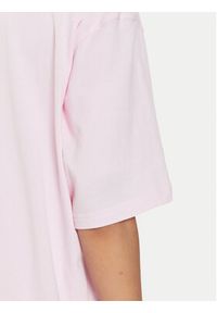 Adidas - adidas T-Shirt Essentials Big Logo IC9860 Różowy Loose Fit. Kolor: różowy. Materiał: bawełna #6