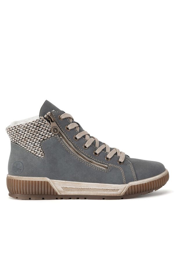 Trzewiki Rieker. Kolor: niebieski