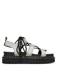 Dr. Martens Sandały Nartilla DM31617020 Szary. Kolor: szary. Materiał: skóra #1