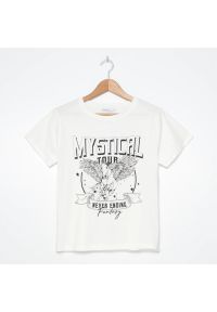 House - T-shirt z nadrukiem Mystical Tour - Biały. Kolor: biały. Wzór: nadruk #1