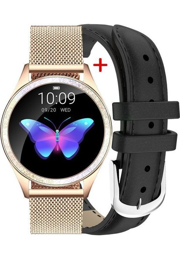 Smartwatch Gino Rossi ZG308D Złoty. Rodzaj zegarka: smartwatch. Kolor: złoty