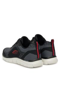 skechers - Skechers Sneakersy Track-Glendor 232699/BKRD Czarny. Kolor: czarny. Materiał: materiał #4