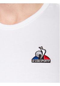 Le Coq Sportif T-Shirt 2310546 Biały Regular Fit. Kolor: biały. Materiał: bawełna