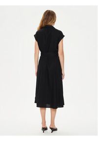 GAP - Gap Sukienka koszulowa 857655-02 Czarny Regular Fit. Kolor: czarny. Materiał: len, wiskoza. Typ sukienki: koszulowe #4