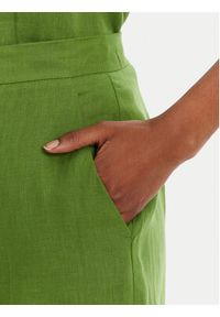 Marella Kuloty Silvana 2515131022 Zielony Regular Fit. Kolor: zielony. Materiał: len #2