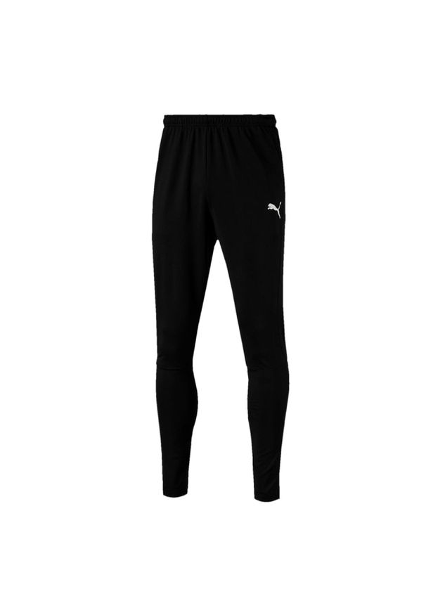 Puma - Męskie Spodnie Do Biegania Liga Pro. Kolor: czarny. Materiał: dresówka