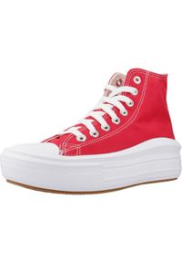 Buty Converse Chuck Taylor All Star czerwone. Okazja: na co dzień. Kolor: czerwony. Styl: elegancki, casual #1