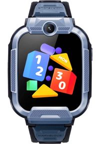 ZTE - Smartwatch dla dzieci Mibro Z5 4G LTE (niebieski). Rodzaj zegarka: smartwatch. Kolor: niebieski