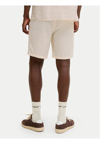 Jack & Jones Szorty materiałowe St.Jaiden 12293471 Kremowy Relaxed Fit. Kolor: kremowy. Materiał: bawełna #6