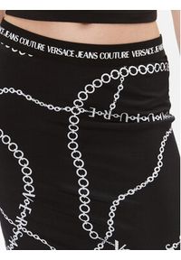 Versace Jeans Couture Spódnica ołówkowa 75HAE8A6 Czarny Slim Fit. Kolor: czarny. Materiał: wiskoza