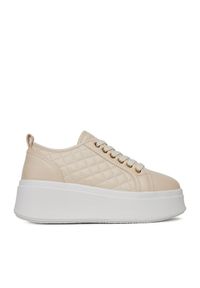 Sneakersy DeeZee. Kolor: beżowy #1