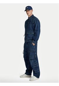 G-Star RAW - G-Star Raw Kurtka jeansowa Utility D24330-D577-G334 Niebieski Regular Fit. Kolor: niebieski. Materiał: bawełna