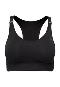 Biustonosz damski ze średnim wsparciem IQ Cross The Line Carmen II. Kolor: czarny. Sport: fitness #1