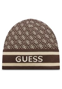 Guess Czapka W4BZ21 Z3JD2 Brązowy. Kolor: brązowy. Materiał: materiał #1