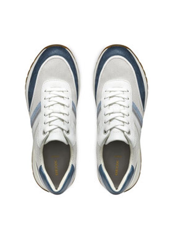 Geox Sneakersy D Desya D3500A 0AS54 C0626 Szary. Kolor: szary. Materiał: skóra