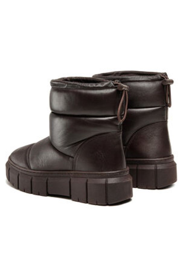 Lasocki Śniegowce EST-DARIA-05 Brązowy. Kolor: brązowy. Materiał: skóra