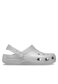 Klapki Crocs. Kolor: srebrny