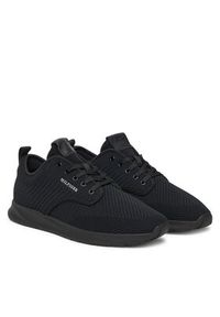 TOMMY HILFIGER - Tommy Hilfiger Sneakersy Newport 3D Premium FM0FM05527 Czarny. Kolor: czarny. Materiał: materiał #4