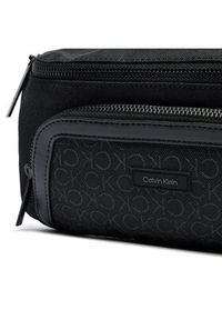 Calvin Klein Saszetka nerka Ck Remote Waistbag Mono K50K512106 Czarny. Kolor: czarny. Materiał: materiał #3