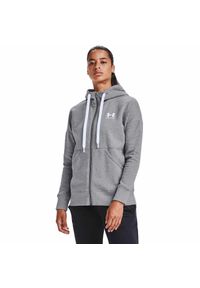 Bluza damska Under Armour Rival Fleece FZ Hoodie. Kolor: szary