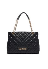 Love Moschino - LOVE MOSCHINO Torebka JC4145PP1PLA0000 Czarny. Kolor: czarny. Materiał: skórzane #1