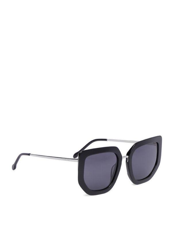 Okulary przeciwsłoneczne Nine West. Kolor: czarny