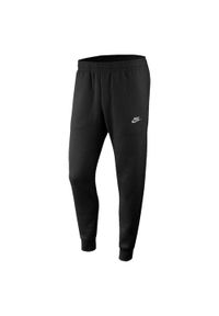 Nike - Spodnie Do Joggingu Męskie Polar Sportswear Club. Kolor: czarny. Materiał: polar. Sport: bieganie
