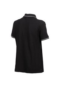 Koszulka polo damska Arena Team Polo shirt Solid Cotton. Typ kołnierza: polo. Kolor: czarny. Materiał: dzianina, bawełna. Wzór: jednolity. Styl: sportowy #2