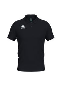 ERREA - Koszulka polo dla dzieci Errea Evo. Typ kołnierza: polo. Kolor: czarny. Materiał: bawełna. Styl: wakacyjny, sportowy #1