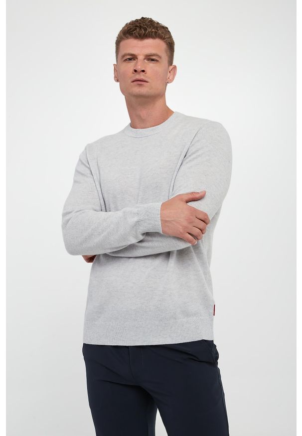 JOOP! Jeans - Sweter męski wełniany Laurelor JOOP! JEANS. Materiał: wełna