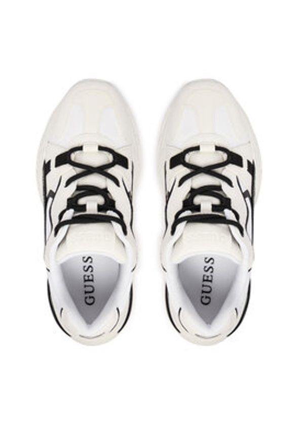 Guess Sneakersy 181332 Czarny. Kolor: czarny. Materiał: materiał