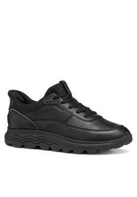 Geox Sneakersy D Spherica Plus D567MB 00085 C9999 Czarny. Kolor: czarny. Materiał: skóra #3