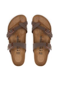 Birkenstock Japonki Mayari 0071063 Brązowy. Kolor: brązowy. Materiał: skóra #1