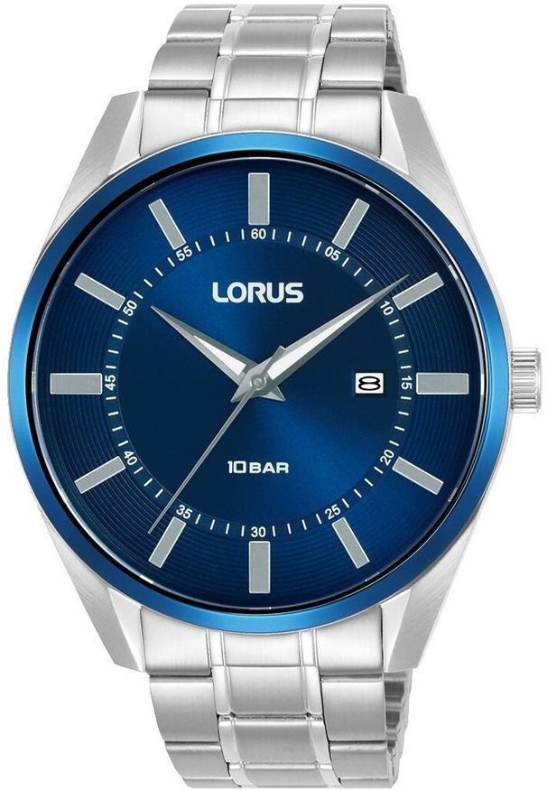 Zegarek Lorus Zegarek męski Lorus RH913SX9 srebrny. Kolor: srebrny