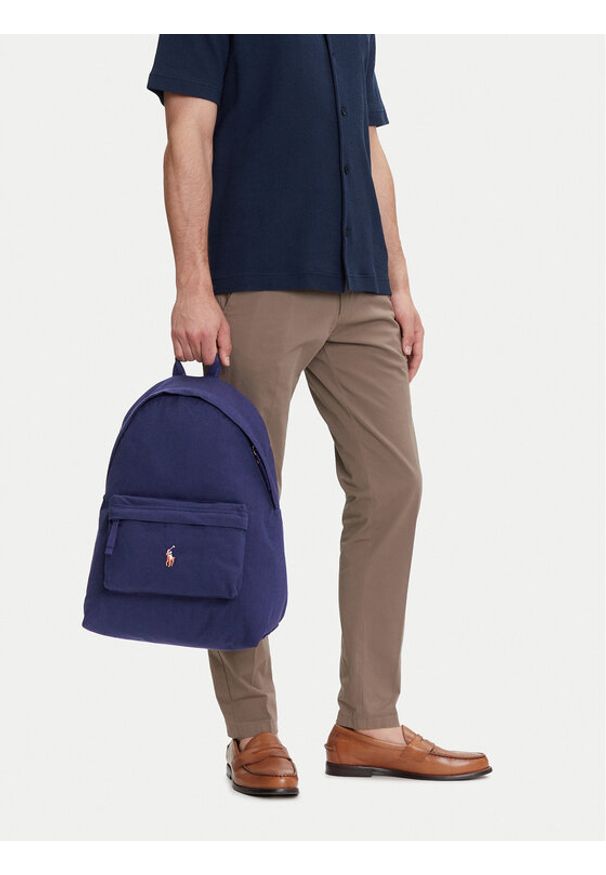 Polo Ralph Lauren Plecak 405967604002 Granatowy. Kolor: niebieski. Materiał: materiał