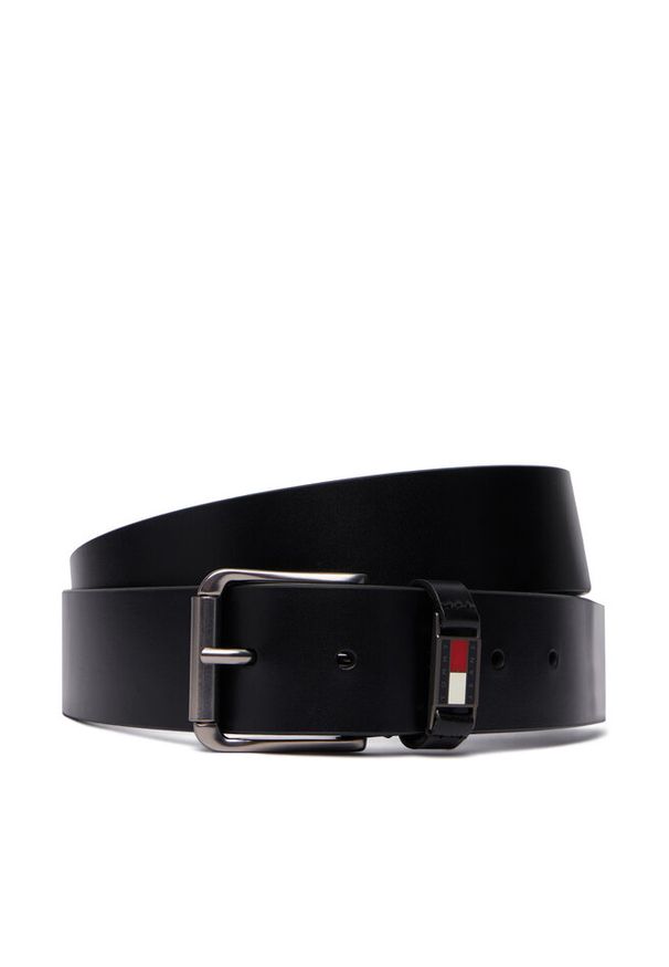 Pasek Tommy Jeans. Kolor: czarny