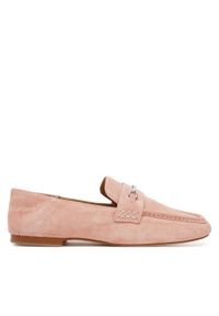 MICHAEL Michael Kors Lordsy Lena Loafer 40S5LEFP1S Różowy. Kolor: różowy. Materiał: zamsz, skóra