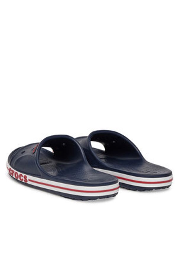 Crocs Klapki BAYABAND SLIDE 205392-4CC Granatowy. Kolor: niebieski