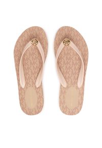 MICHAEL Michael Kors Japonki Posie Flip Flop 40S6PSFA2Q Różowy. Kolor: różowy. Materiał: syntetyk #1