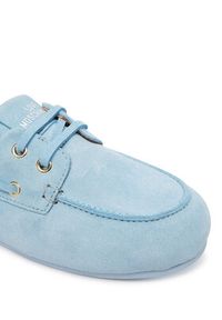 Love Moschino - LOVE MOSCHINO Mokasyny JA10101G1OIG0701 Niebieski jasny. Kolor: niebieski. Materiał: skóra, zamsz #5