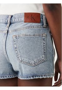 Calvin Klein Jeans Szorty jeansowe LV047F770G Niebieski Slim Fit. Kolor: niebieski. Materiał: bawełna #4
