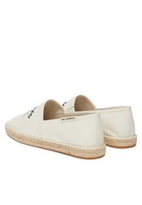 Karl Lagerfeld - KARL LAGERFELD Espadryle Kamino KL70126 Kremowy. Kolor: kremowy. Materiał: materiał #6