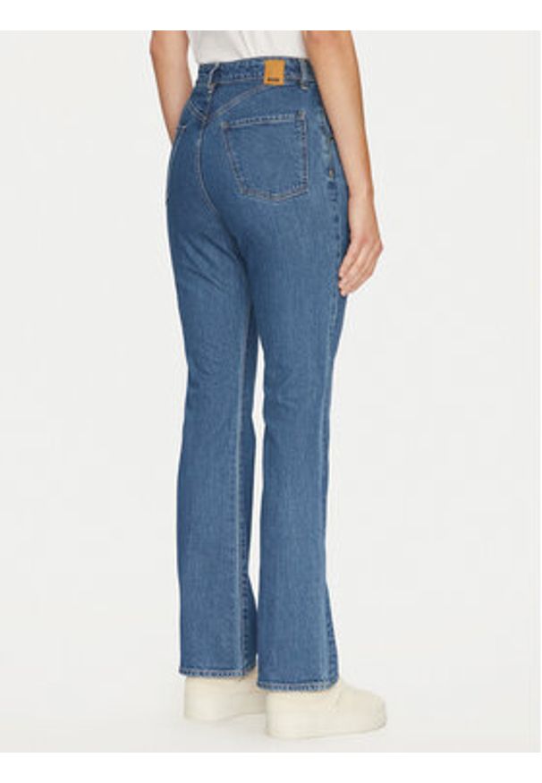 BOSS Jeansy Lyris 50531993 Niebieski Straight Fit. Kolor: niebieski