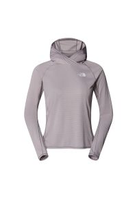 Bluza damska The North Face Sunriser Hoodie 0A8BN91OA1 - szara. Kolor: szary. Materiał: poliester, materiał. Styl: klasyczny. Sport: wspinaczka
