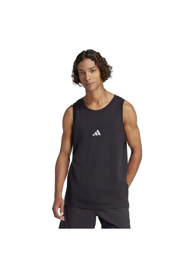 Adidas Sport M Sl Tank Top Dorosłych. Kolor: czarny. Sport: bieganie