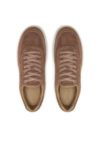 Calvin Klein Sneakersy Lace Up Suede HM0HM01792 Brązowy. Kolor: brązowy. Materiał: skóra, zamsz #2