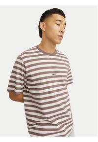 Jack & Jones T-Shirt Vesterbro 12265748 Beżowy Relaxed Fit. Kolor: beżowy. Materiał: bawełna #7